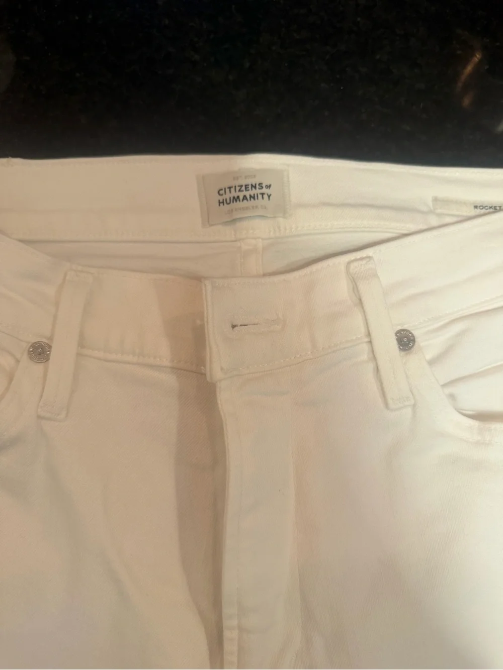 Citizens of humanity white jeans